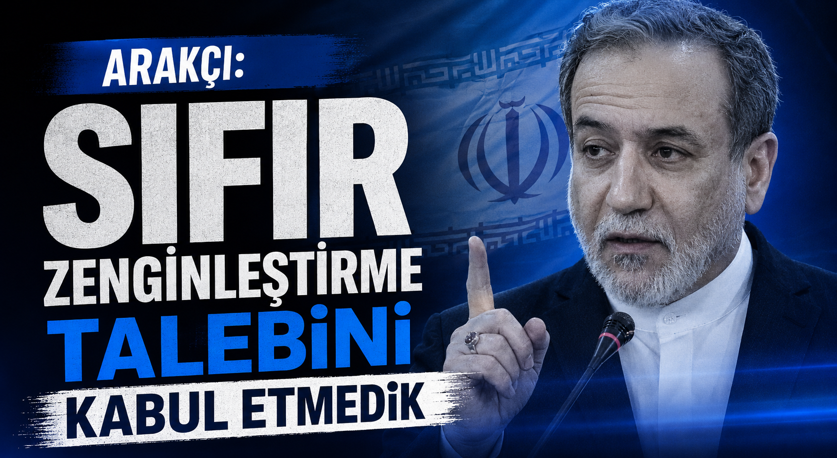 Arakçi: Sıfır zenginleştirme talebini kabul etmedik