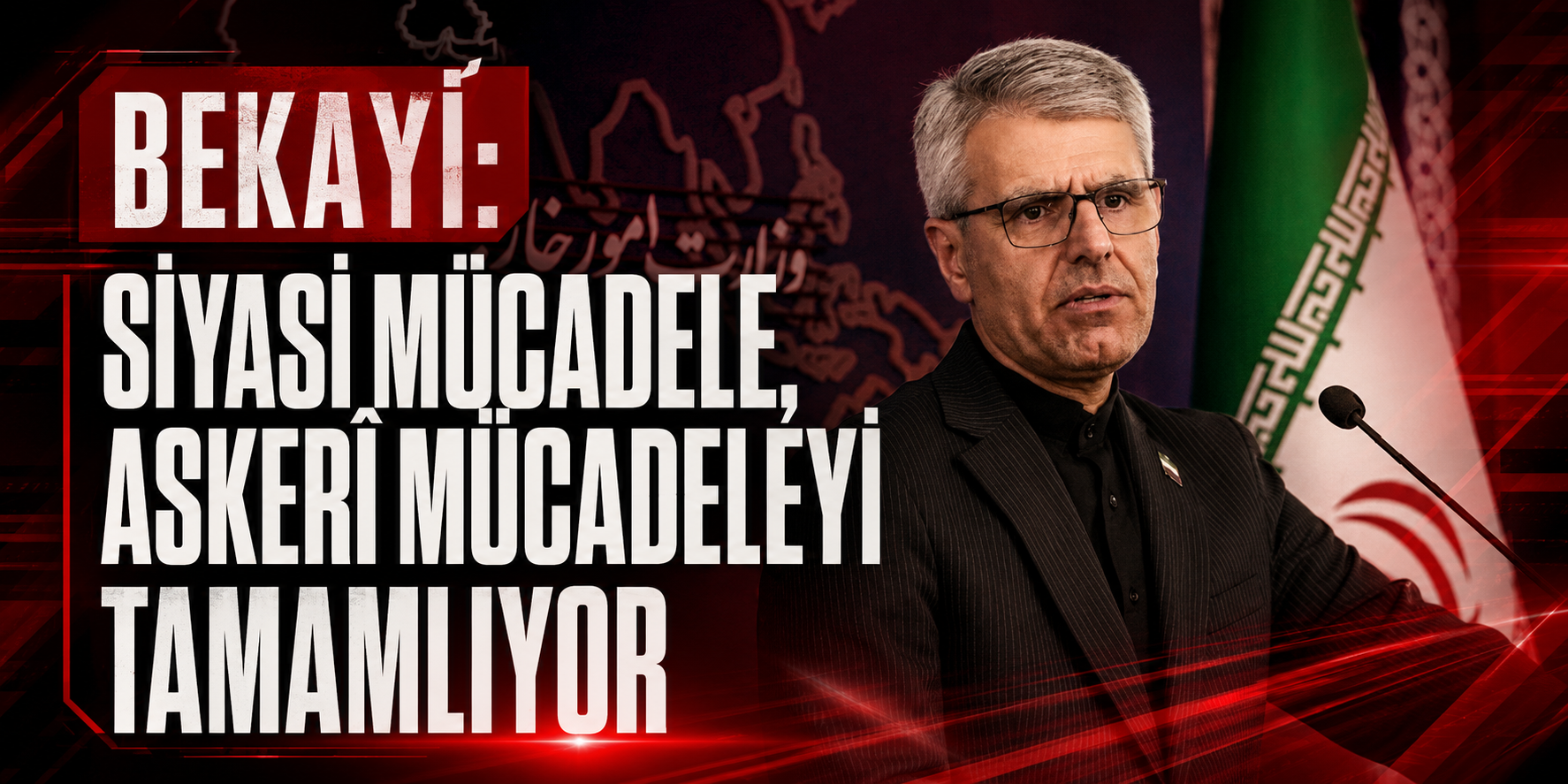 Bekayi: Siyasi mücadele, askerî mücadeleyi tamamlıyor