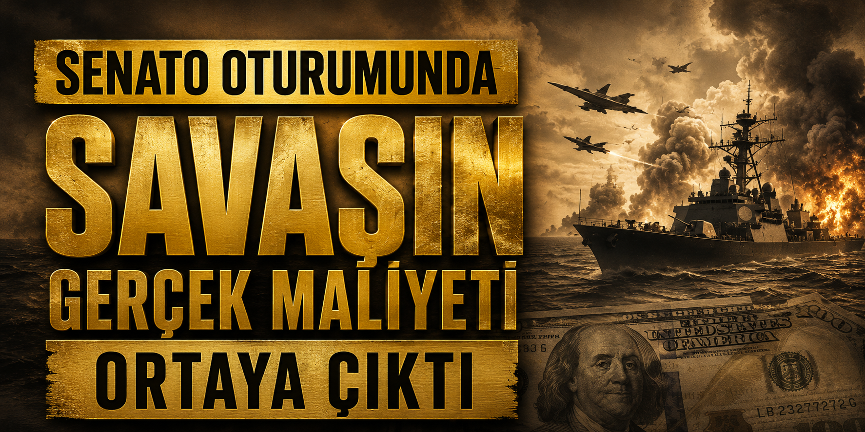 Senato oturumunda savaşın gerçek maliyeti ortaya çıktı
