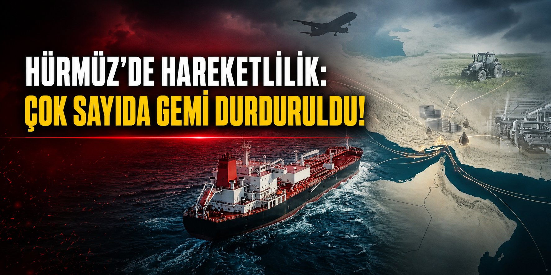 Hürmüz'de hareketlilik: Çok Sayıda Gemi Durduruldu!