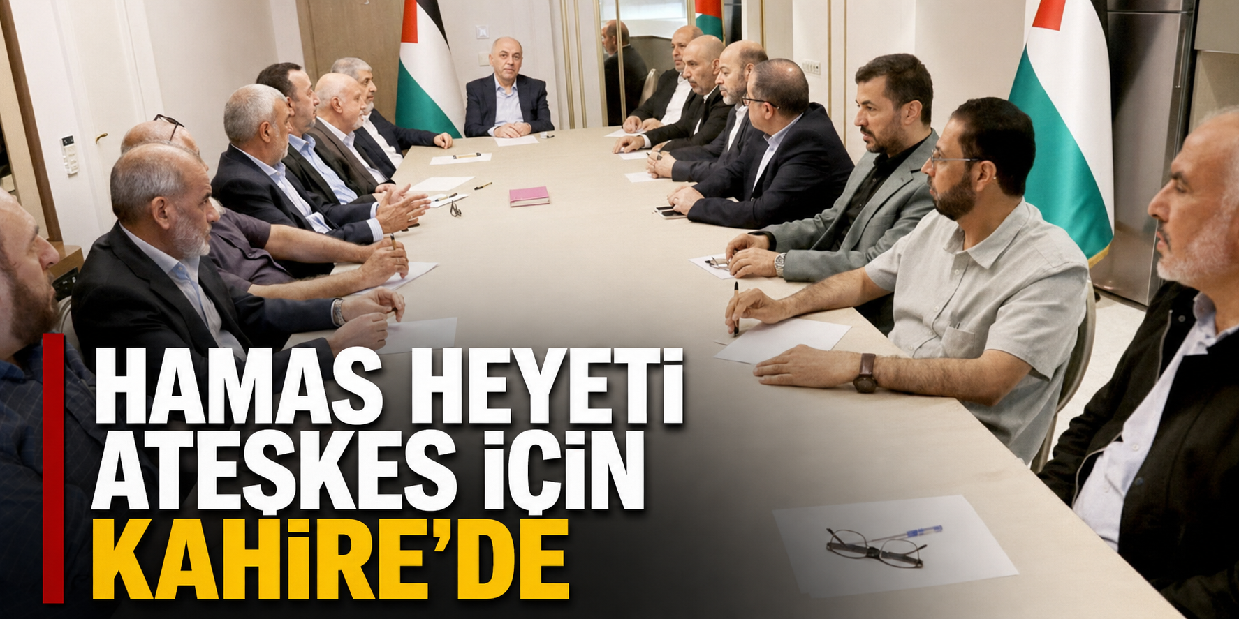 HAMAS heyeti ateşkesin ikinci aşaması için Türkiye'den yetkililerle de görüşecek