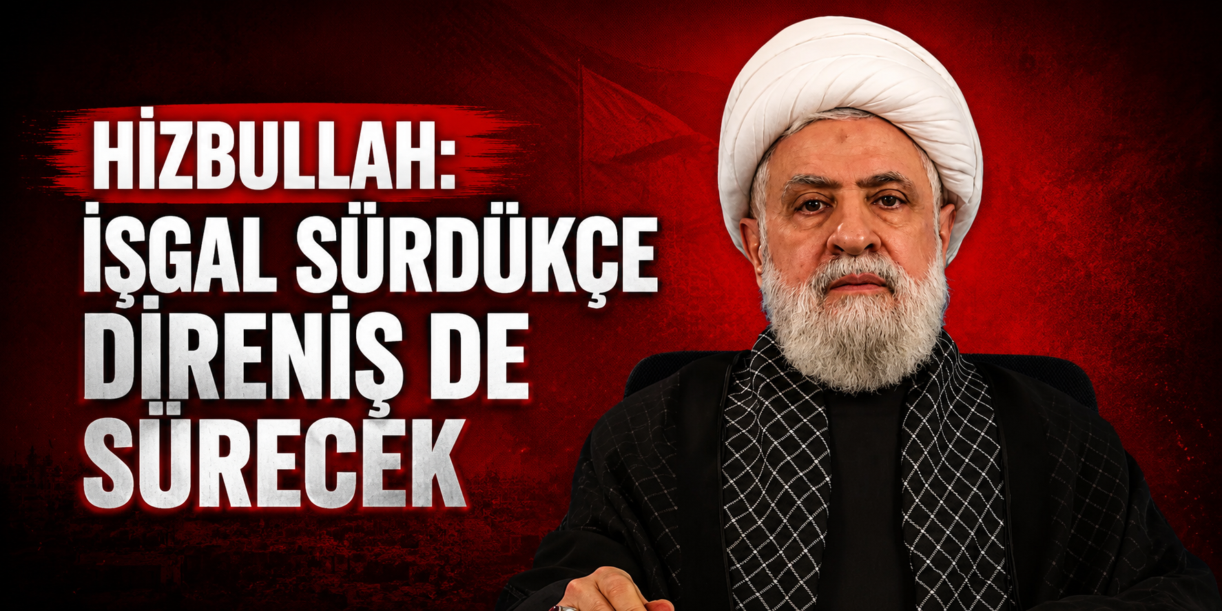 "Bölge, direnişi ortadan kaldırmayı amaçlayan ABD-İsrail saldırısıyla karşı karşıya”