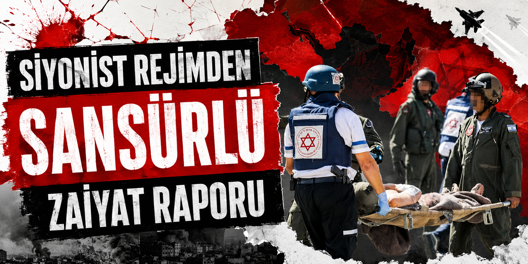 Siyonist rejimden sansürlü zaiyat raporu: 9 bin yaralı asker