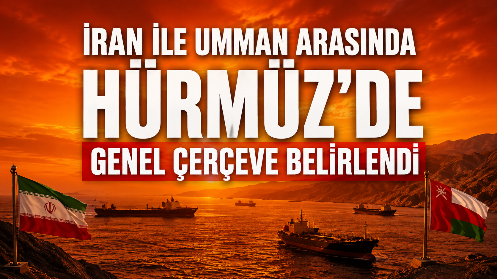 İran ile Umman arasında Hürmüz'de genel çerçeve belirlendi