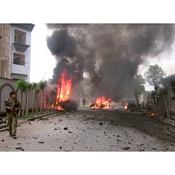 Afganistan'da Bombalı Saldırı