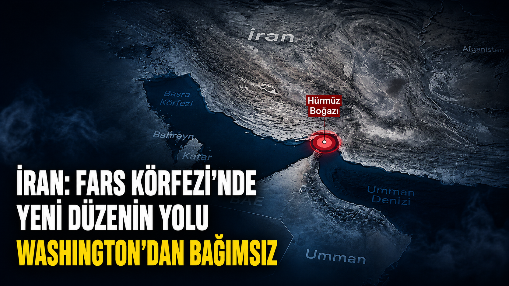 İran: Fars Körfezi'nde yeni düzenin yolu Washington'dan bağımsız