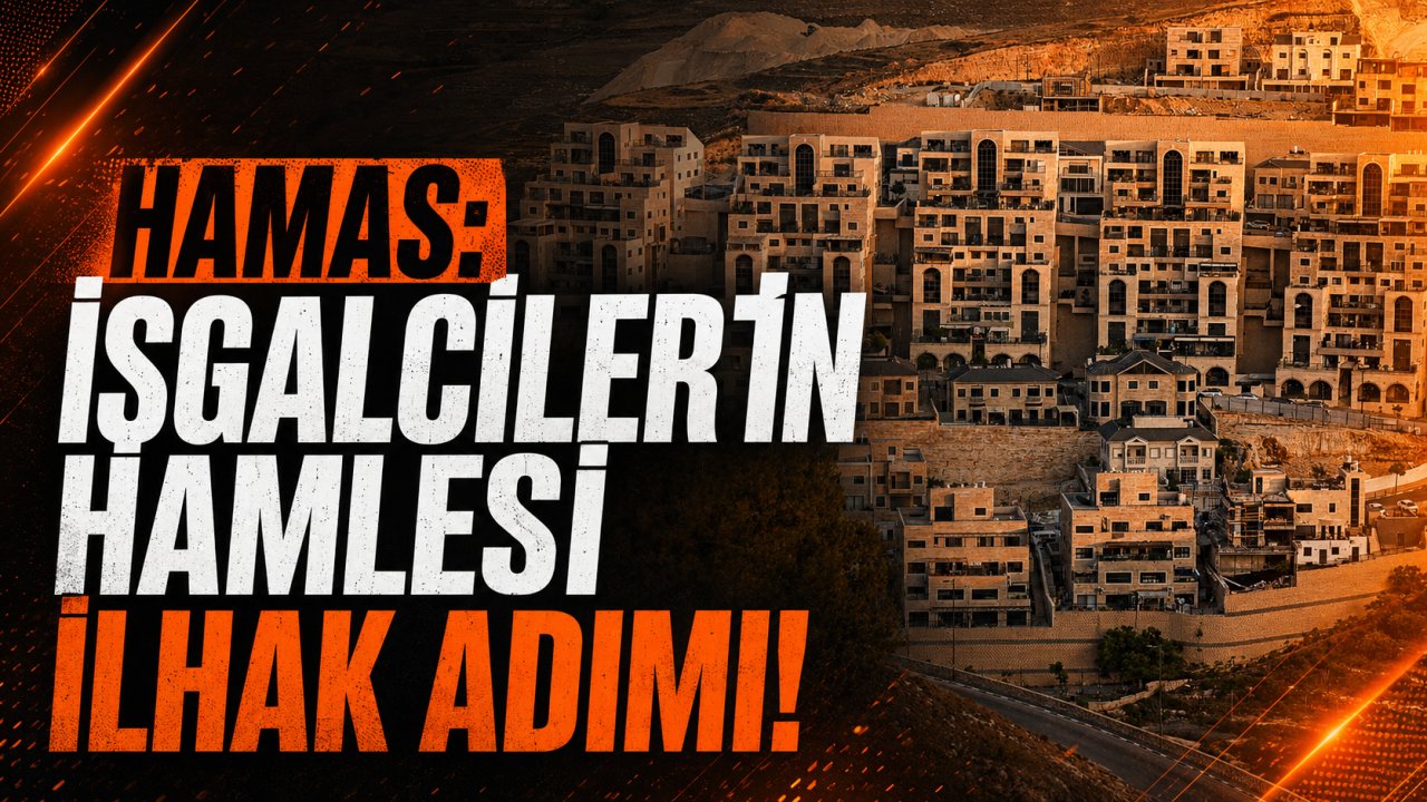 Hamas: işgalci İsrail ordusunun yerleşimcilerle ilgili yetkilerini polise devretmesi, Batı Şeria'yı ilhak adımıdır