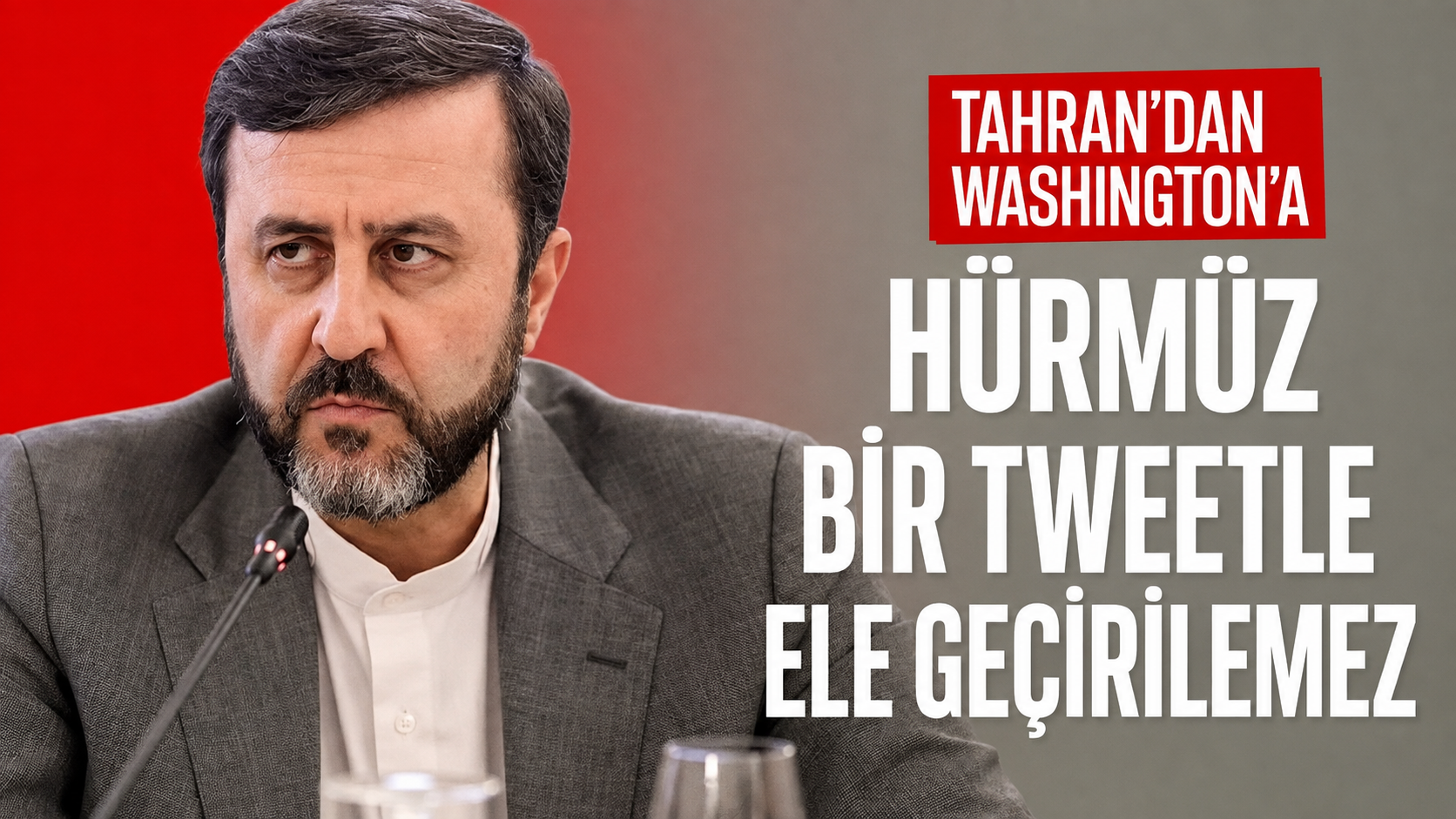 TAHRAN: UÇAK GEMİLERİNİZ BİZİ KORKUTAMAZ