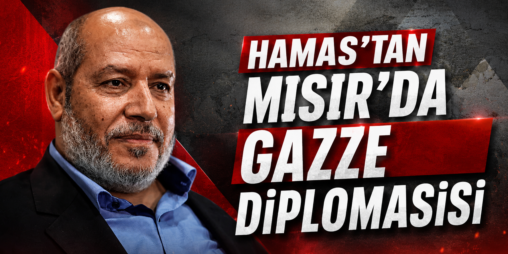HALİL EL-HAYYE KUSHNER İLE MISIR’DA GÖRÜŞTÜ