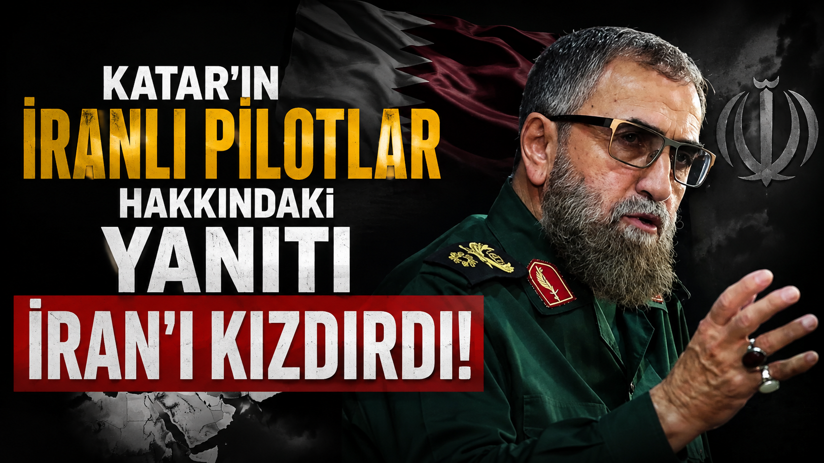 Katar'ın İranlı pilotlar hakkındaki yanıtı İran'ı Kızdırdı!