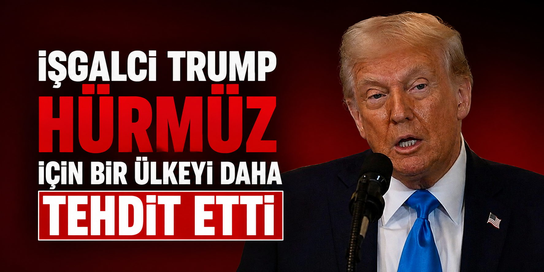 Trump Hürmüz için bir ülkeyi daha tehdit etti: Bombalarız