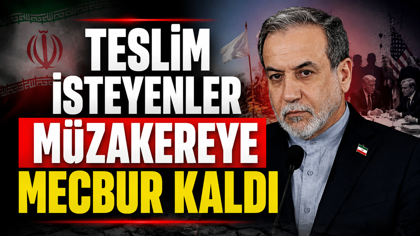 ARAKÇİ: ATEŞKESİ İRAN’IN ŞARTLARIYLA KABUL ETTİLER
