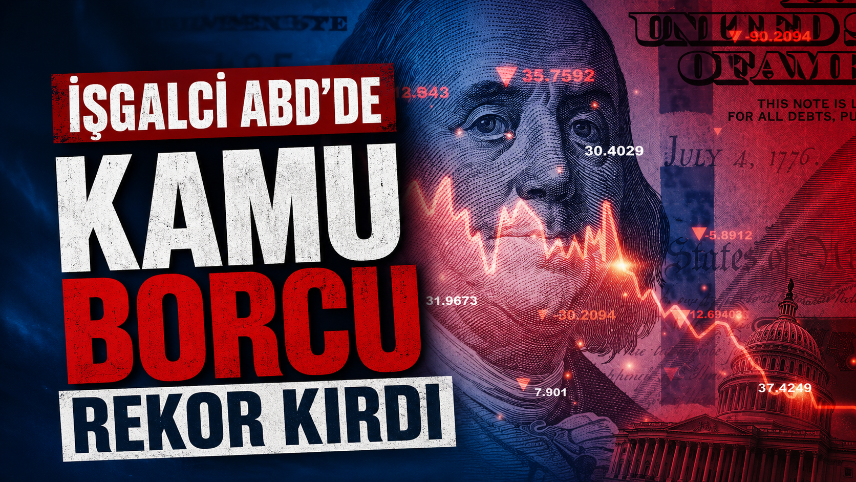 ABD'nin kamu Borcu  Rekor Kırdı