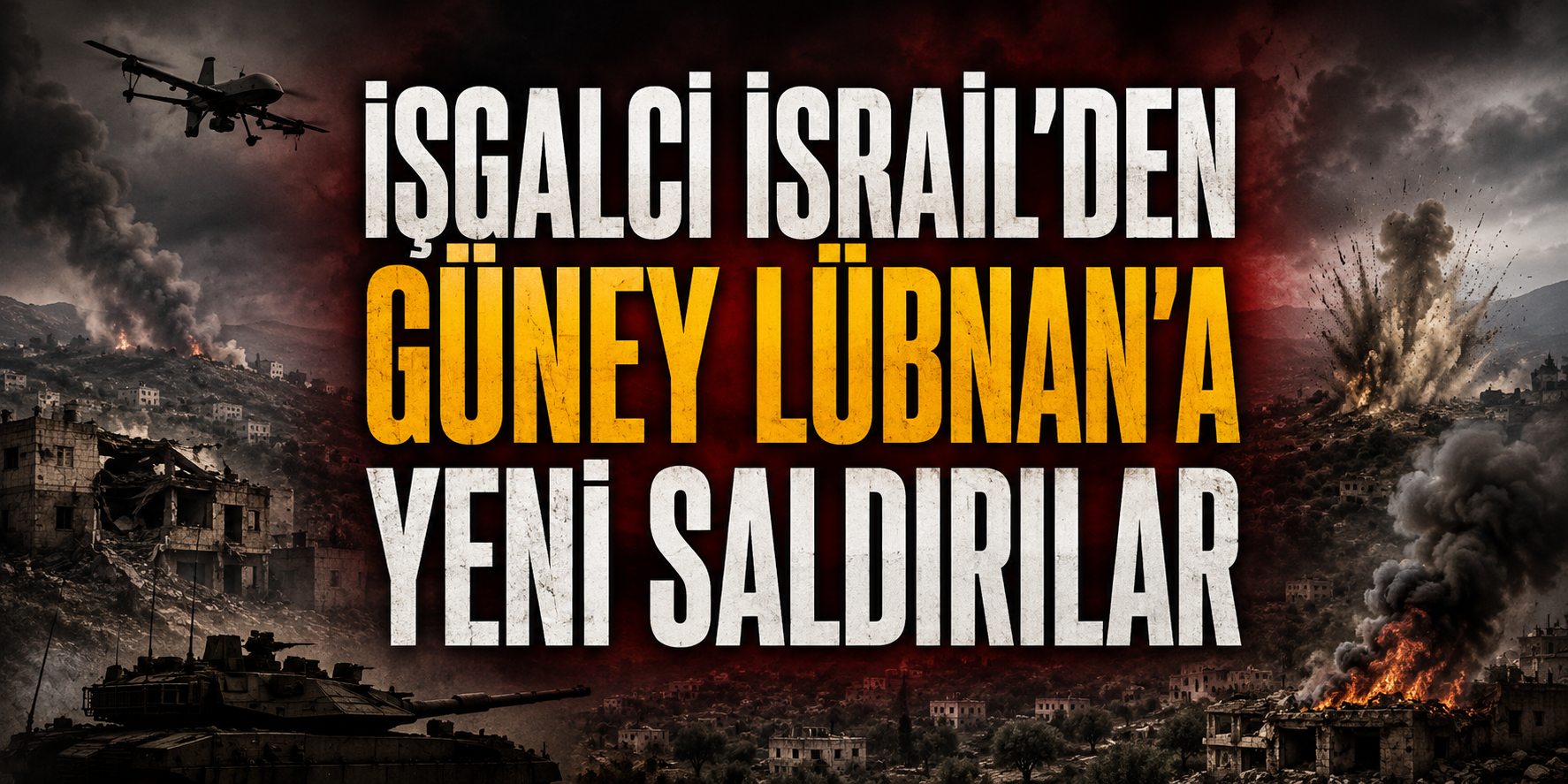 İŞGALCİ İSRAİL’DEN SİSTEMATİK YIKIM