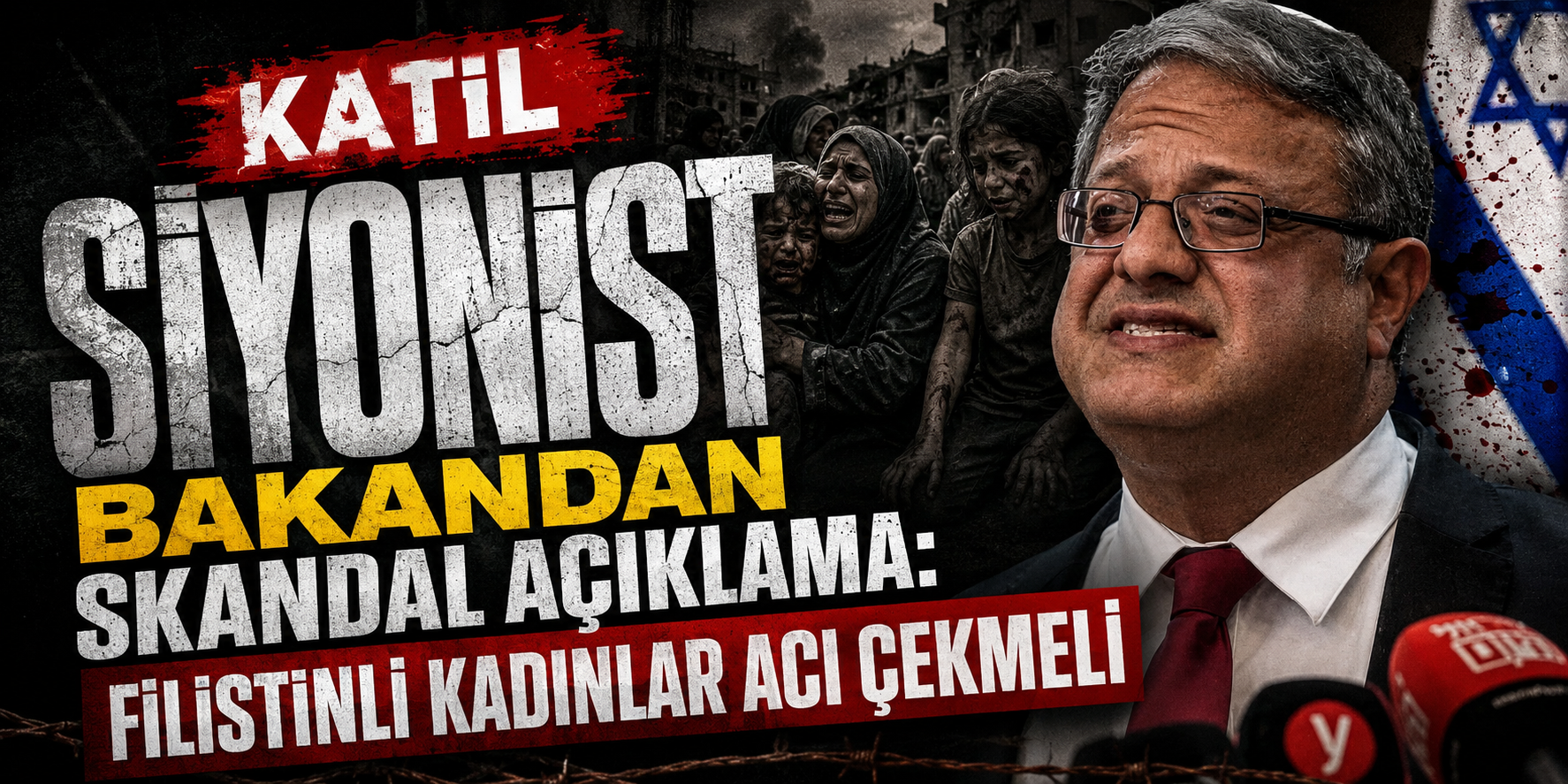 Ben Gevir:  Filistinli kadınlar acı çekmeli, idam yasası gelmeli