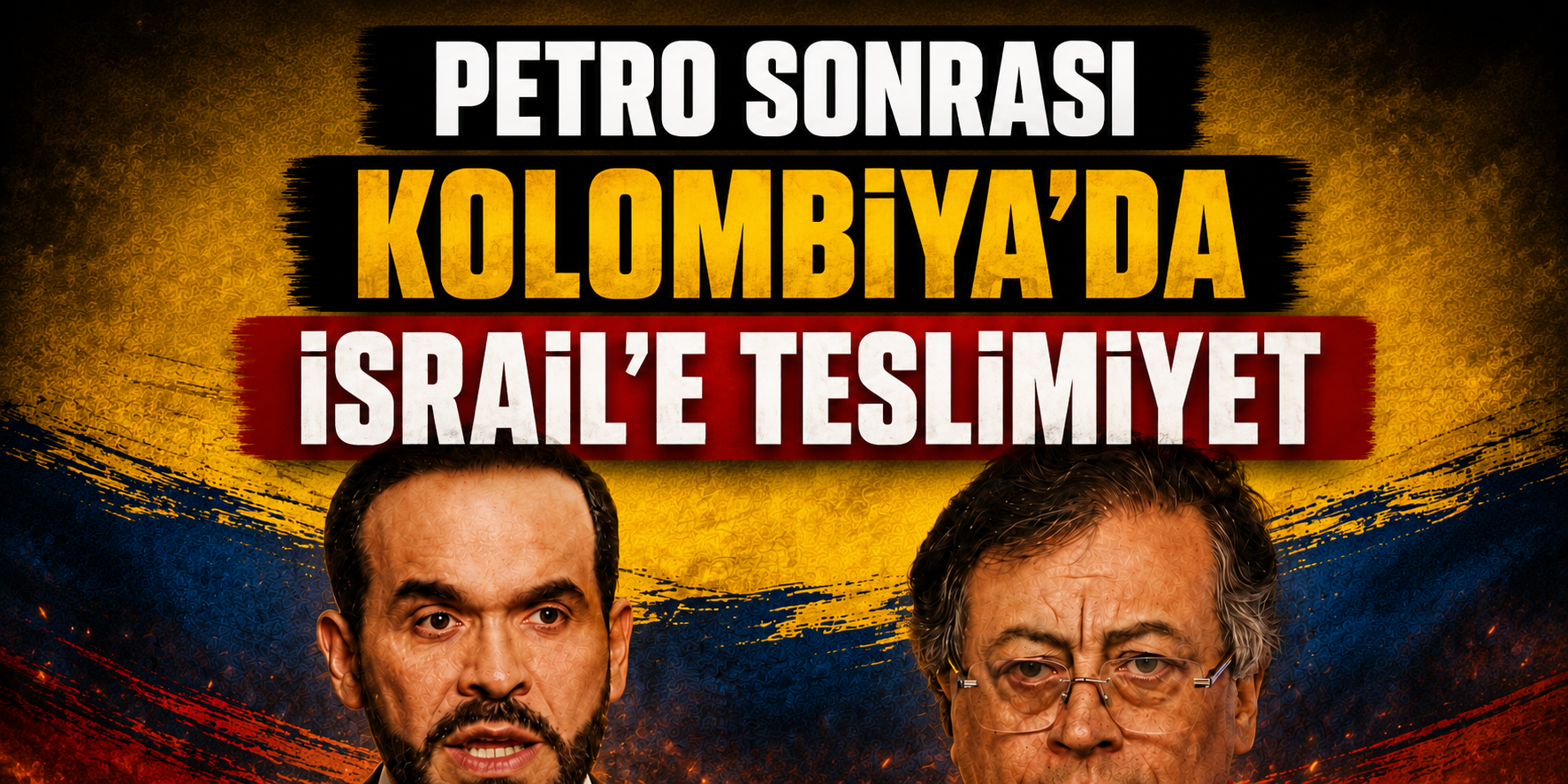 Petro'nun ardından Kolombiya'da israil lehine adımlar