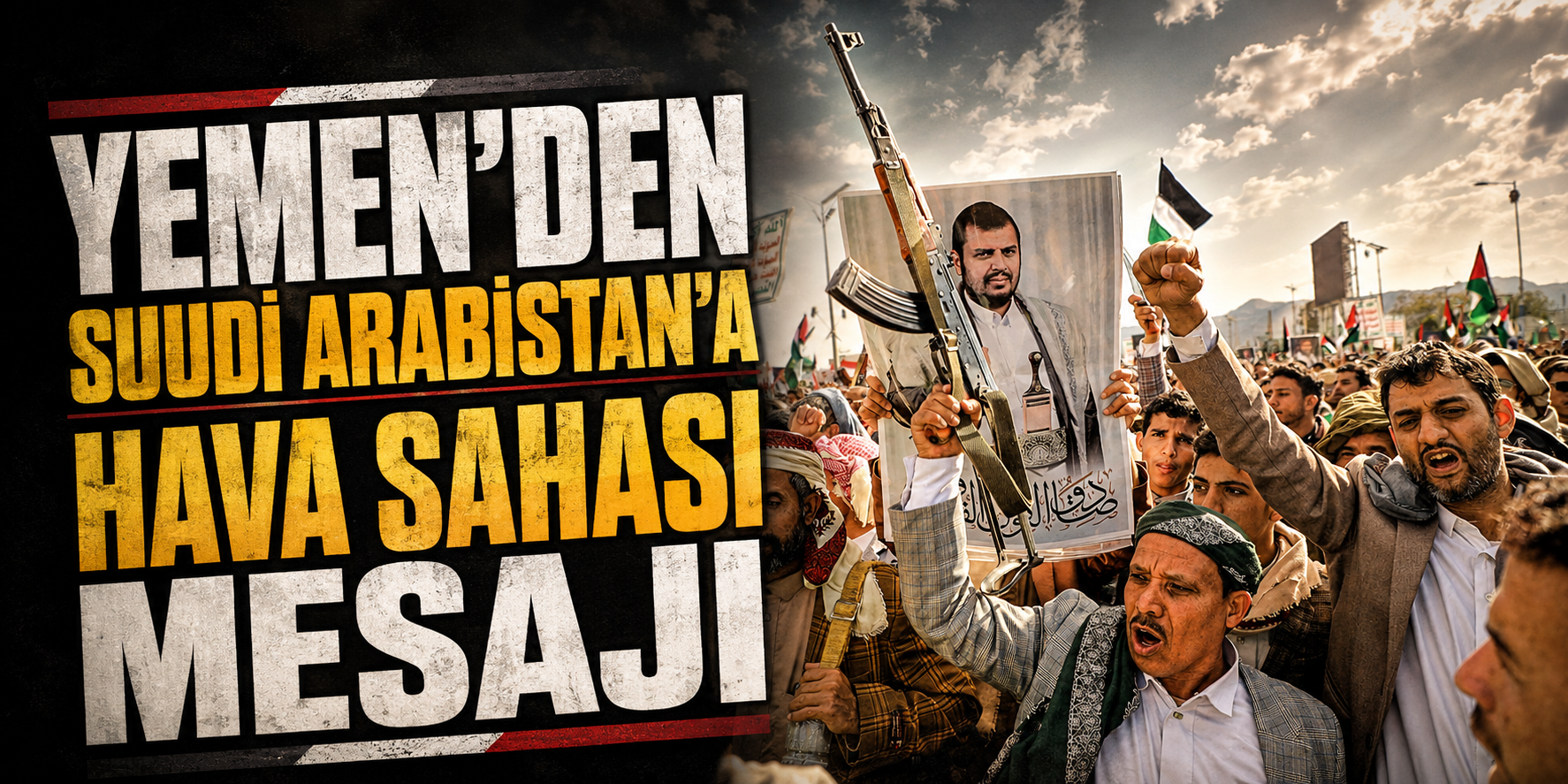 YEMEN HAVA SAHASINI İHLAL EDEN SUUDİ İHA’SI DÜŞÜRÜLDÜ