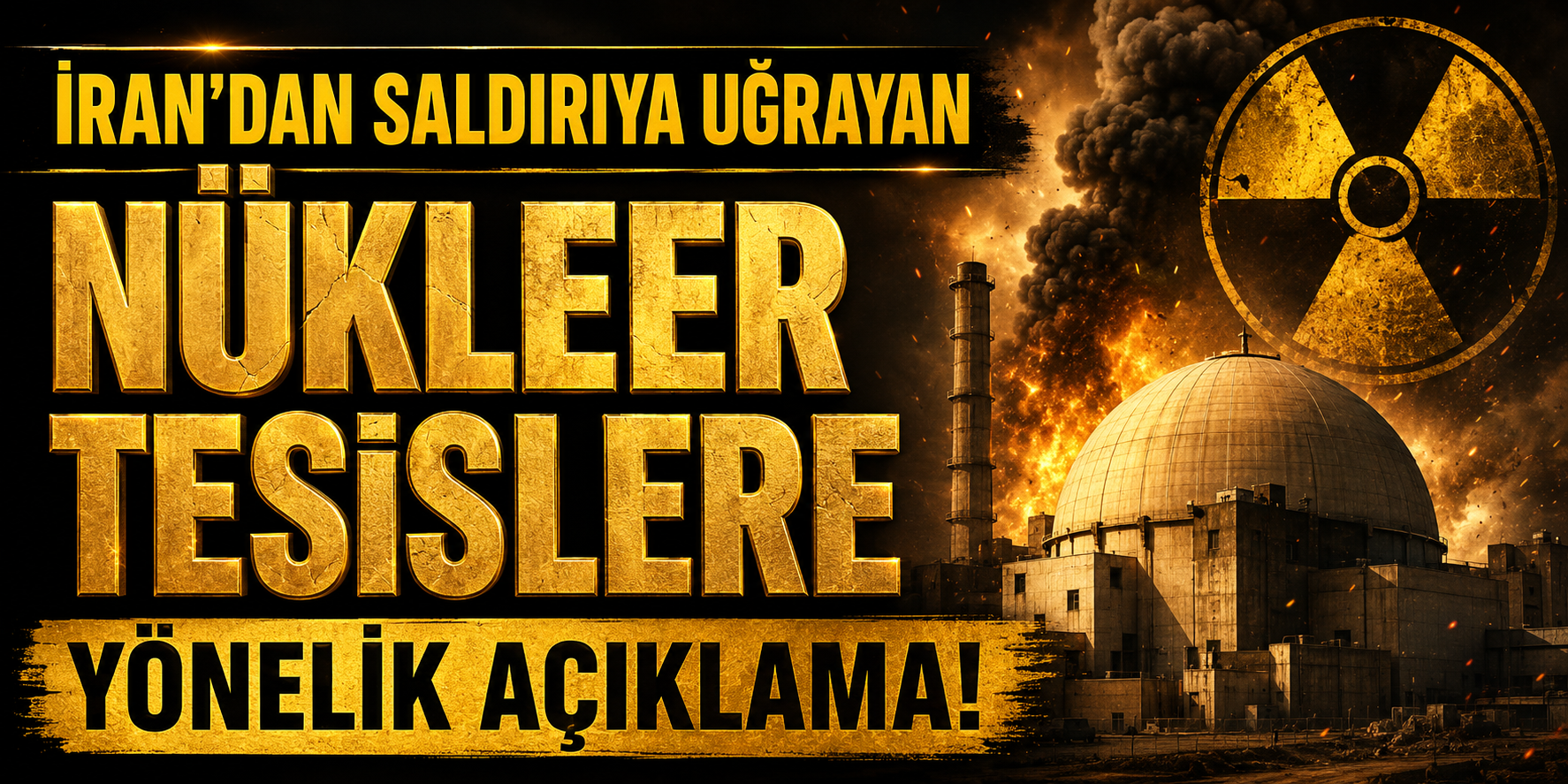 İran'dan saldırıya uğrayan nükleer tesislere yönelik açıklama!