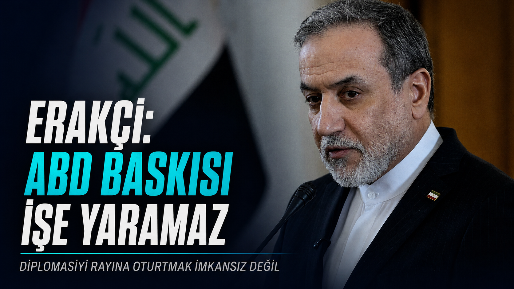İran'dan "diplomasiyi rayına oturtmak imkansız değil" açıklaması
