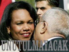 Rice, Abbas'ı Fırçalayıp Tehdit Etti