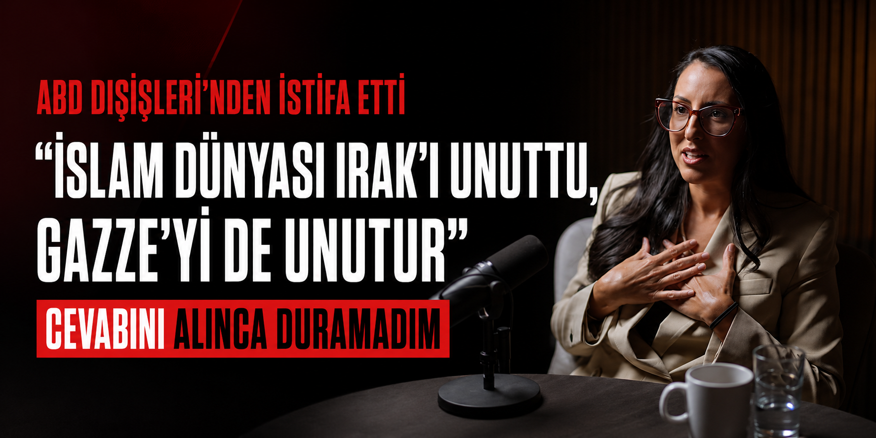 ABD Dışişleri’nden istifa etti: "İslam dünyası Irak'ı unuttu Gazze'yi de unutur" cevabını alınca duramadım