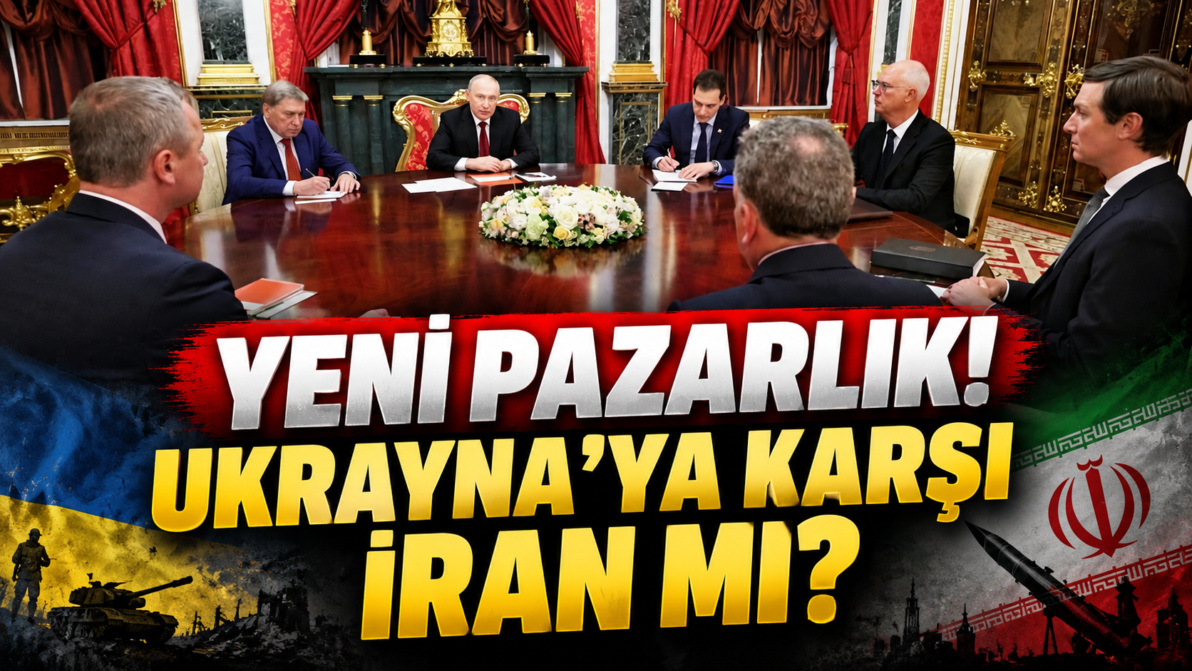 Yeni pazarlık... Ukrayna'ya karşı İran mı?