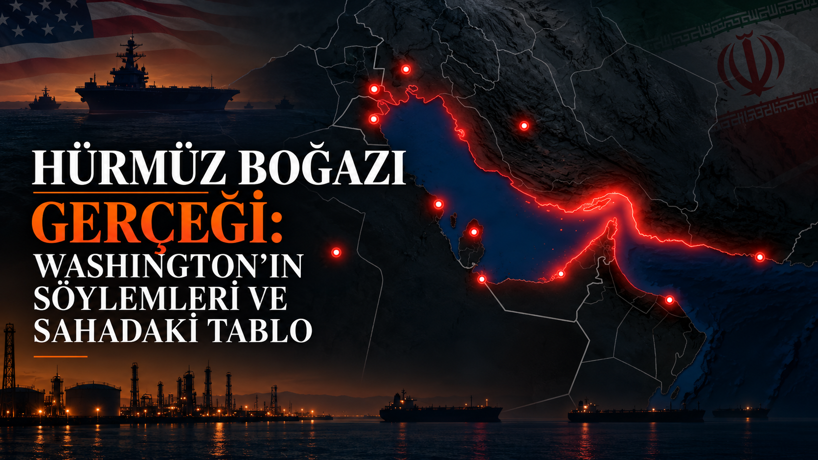 HÜRMÜZ BOĞAZI GERÇEĞİ: WASHINGTON’IN SÖYLEMLERİ VE SAHADAKİ TABLO