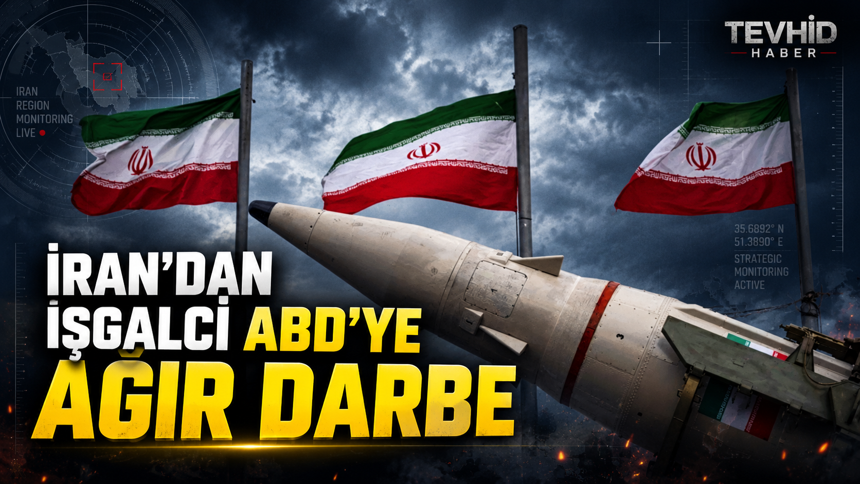 İRAN’DAN İŞGALCİ ABD’YE AĞIR DARBE: ÜS VE SAVAŞ GEMİLERİ VURULDU!
