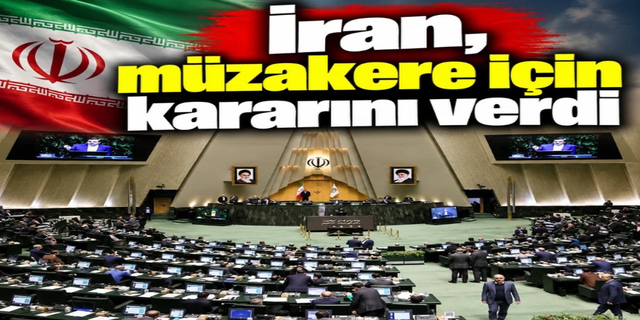 İran, müzakere için kararını verdi