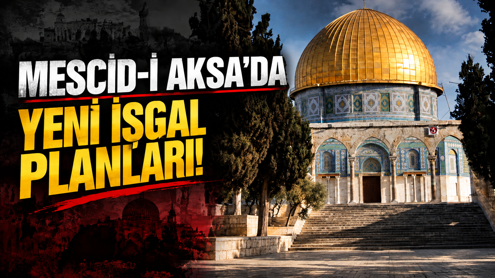 Mescid-i Aksa’da yeni işgal planları!