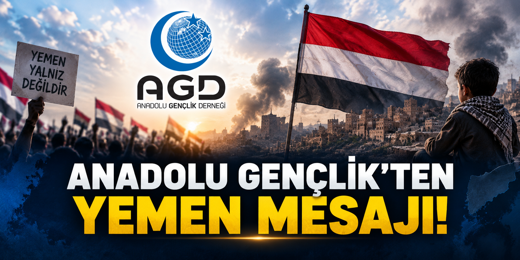 Anadolu Gençlik’ten Yemen mesajı!