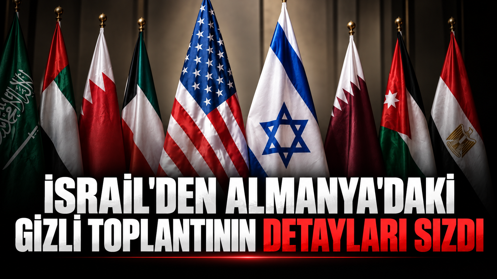 İsrail'den Almanya'daki gizli toplantının detayları sızdı