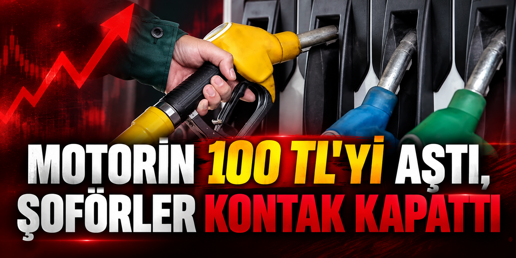 Motorin 100 TL'yi aştı, şoförler kontak kapattı
