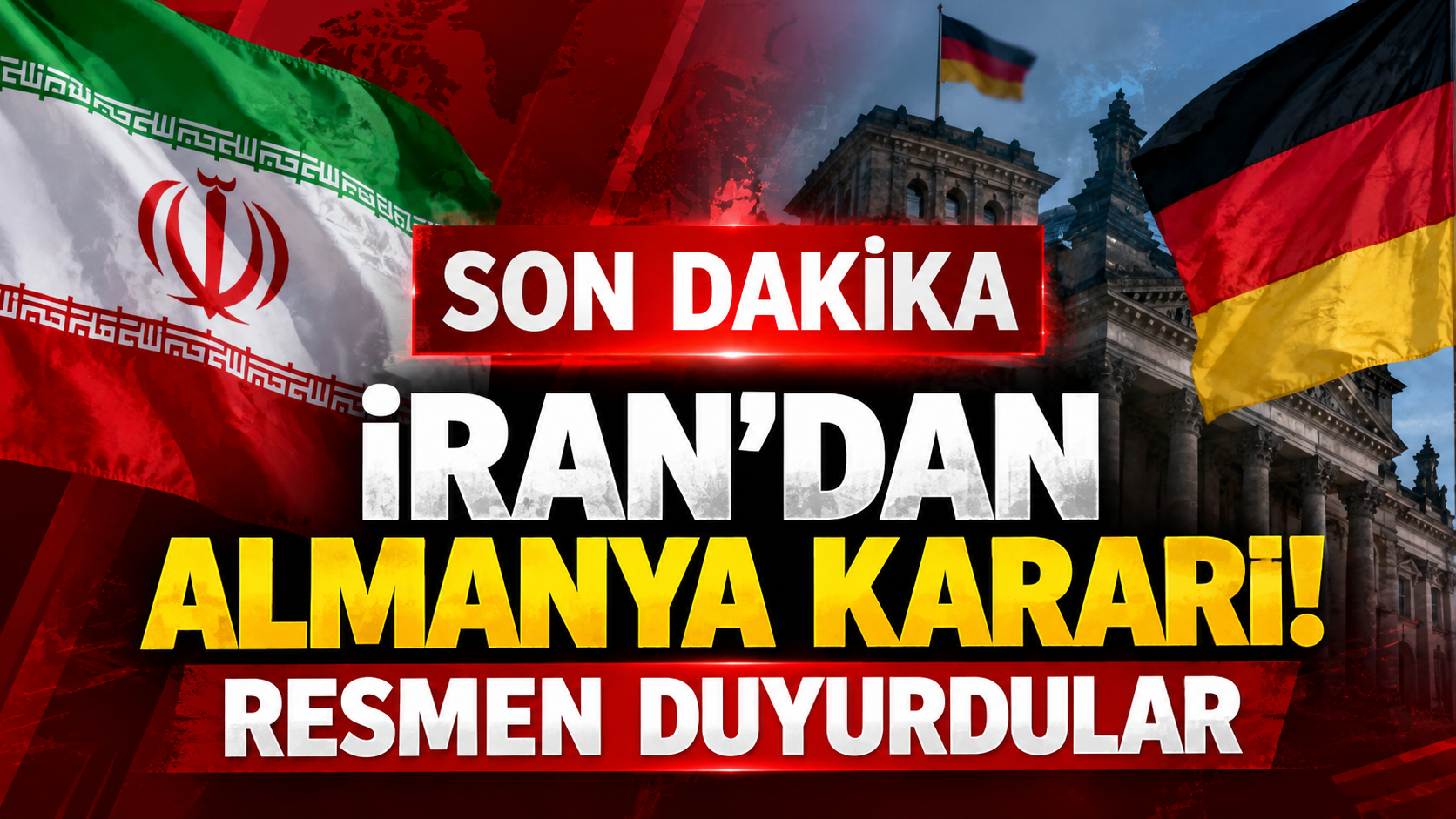 İran'dan son dakika Almanya kararı! Resmen duyurdular