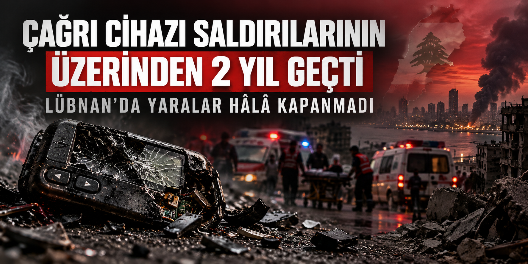 Çağrı cihazı saldırılarının üzerinden 2 yıl geçti: Lübnan’da yaralar hâlâ kapanmadı