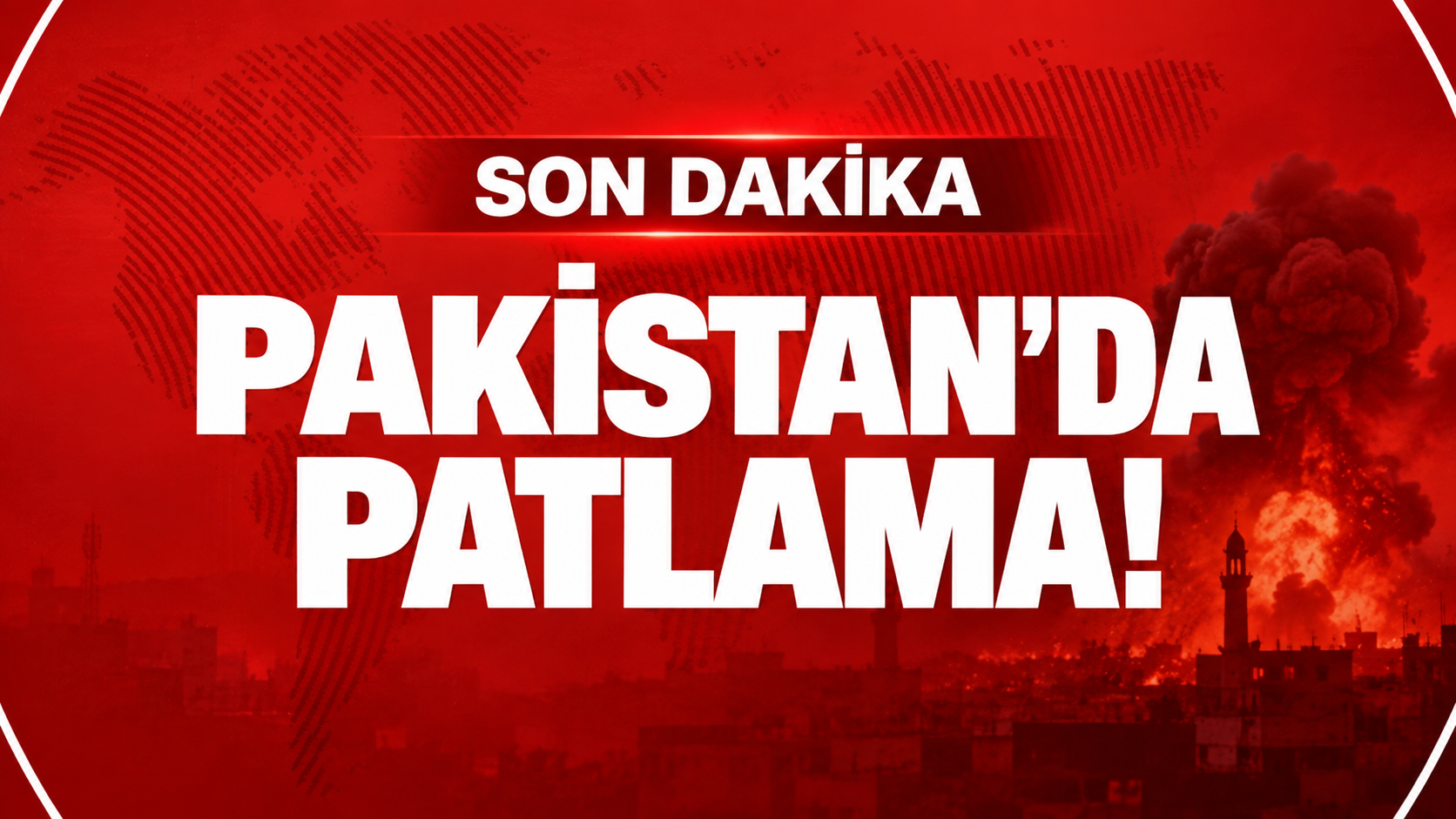 AKİSTAN’DA CAMİ YAKININDA PATLAMA