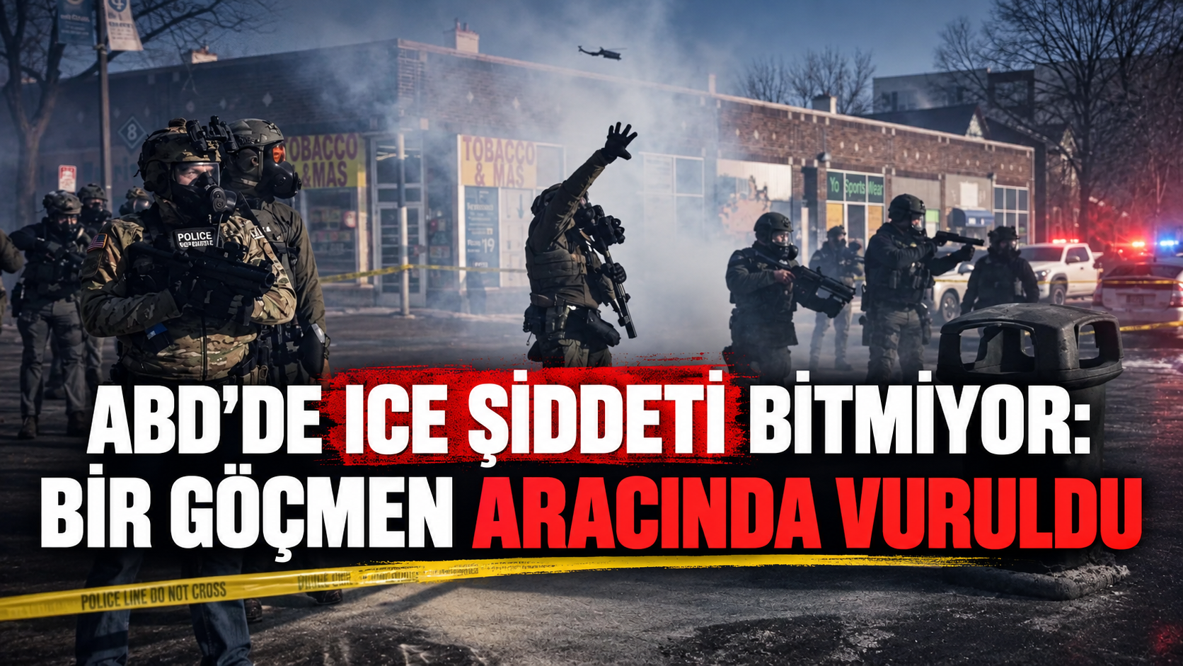 ABD’de ICE şiddeti bitmiyor: Bir göçmen aracında vuruldu