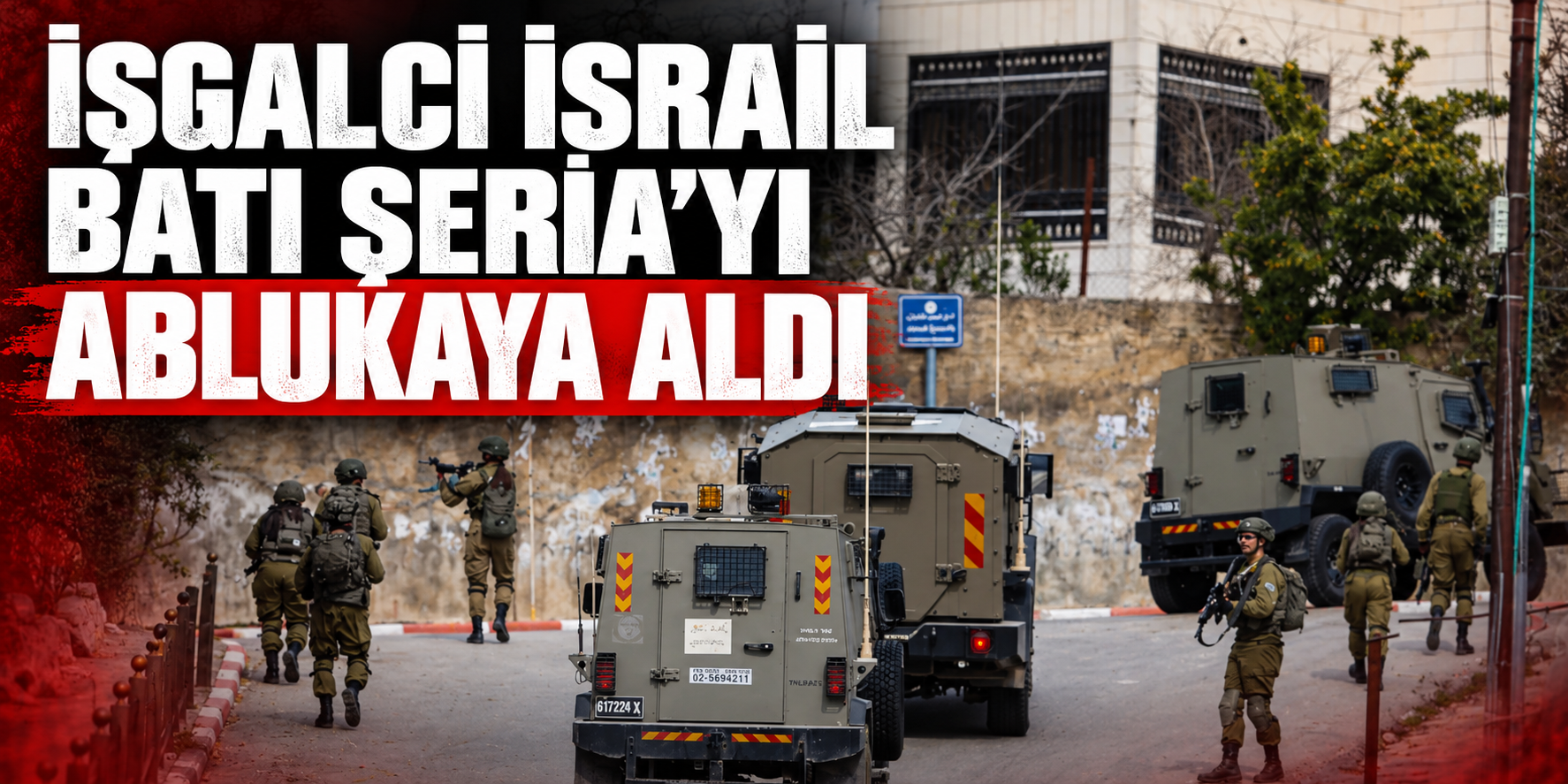 İşgalci İsrail Batı Şeria’da Baskınlarını Artırdı: 100’den Fazla Filistinli Gözaltında