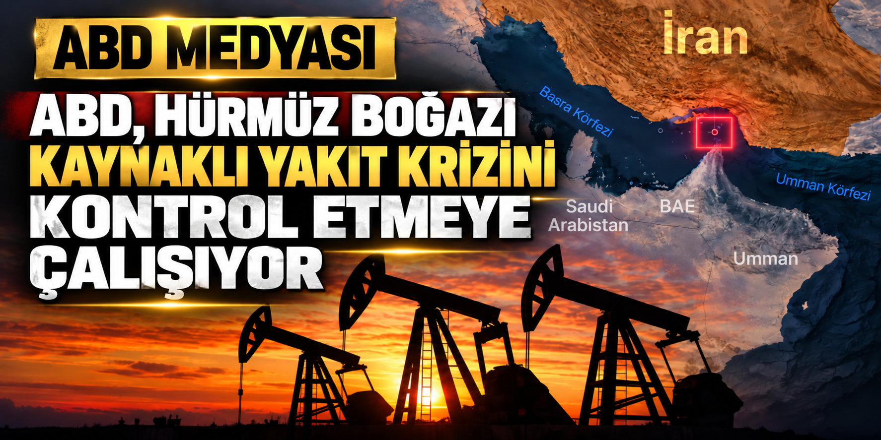 Bloomberg: ABD, Hürmüz Boğazı kaynaklı yakıt krizini kontrol etmeye çalışıyor