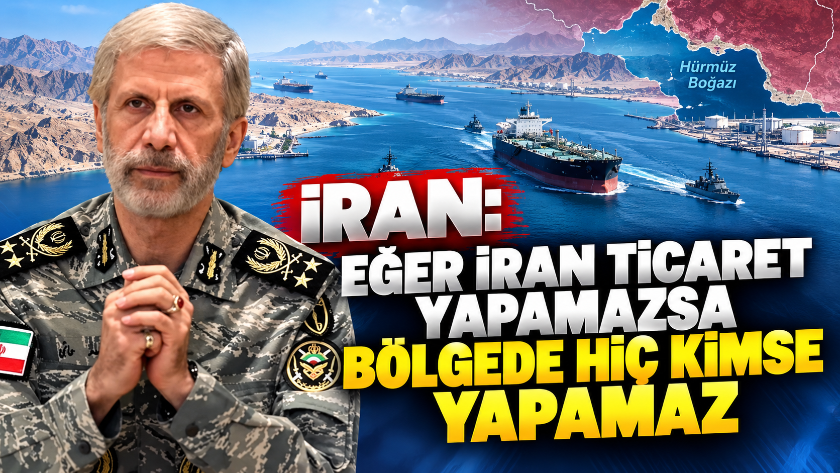 İran: Eğer İran ticaret yapamazsa bölgede hiç kimse yapamaz