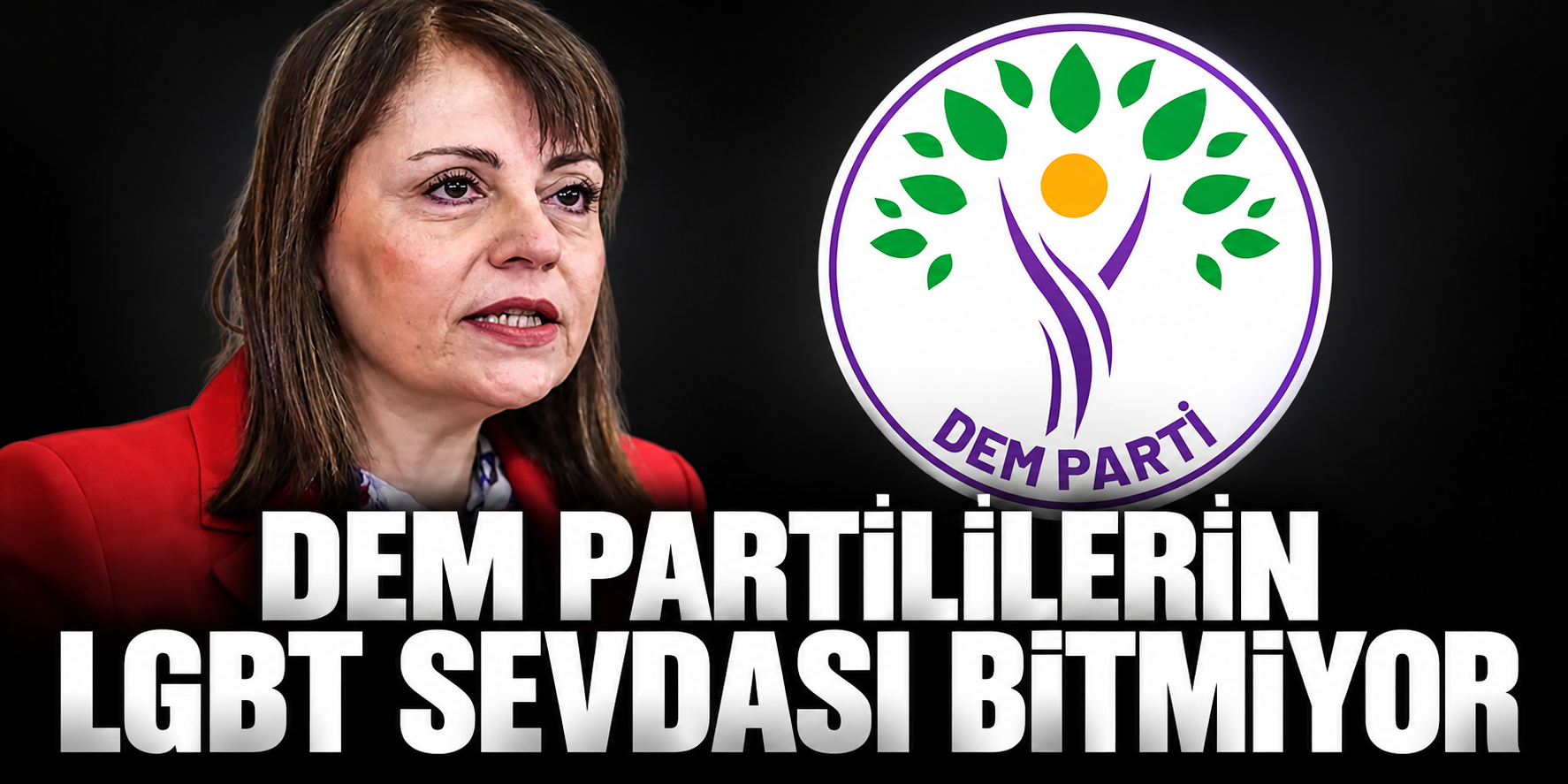 DEM Partililer illa da "LGBT" diyor, başka da bir şey demiyor!