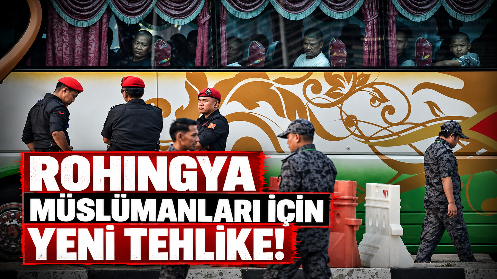 Rohingya Müslümanları için yeni tehlike: Malezya 1500 Myanmar mültecisini gönderiyor