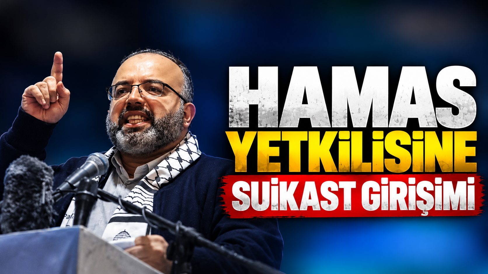 Hamas yetkilisine suikast girişimi