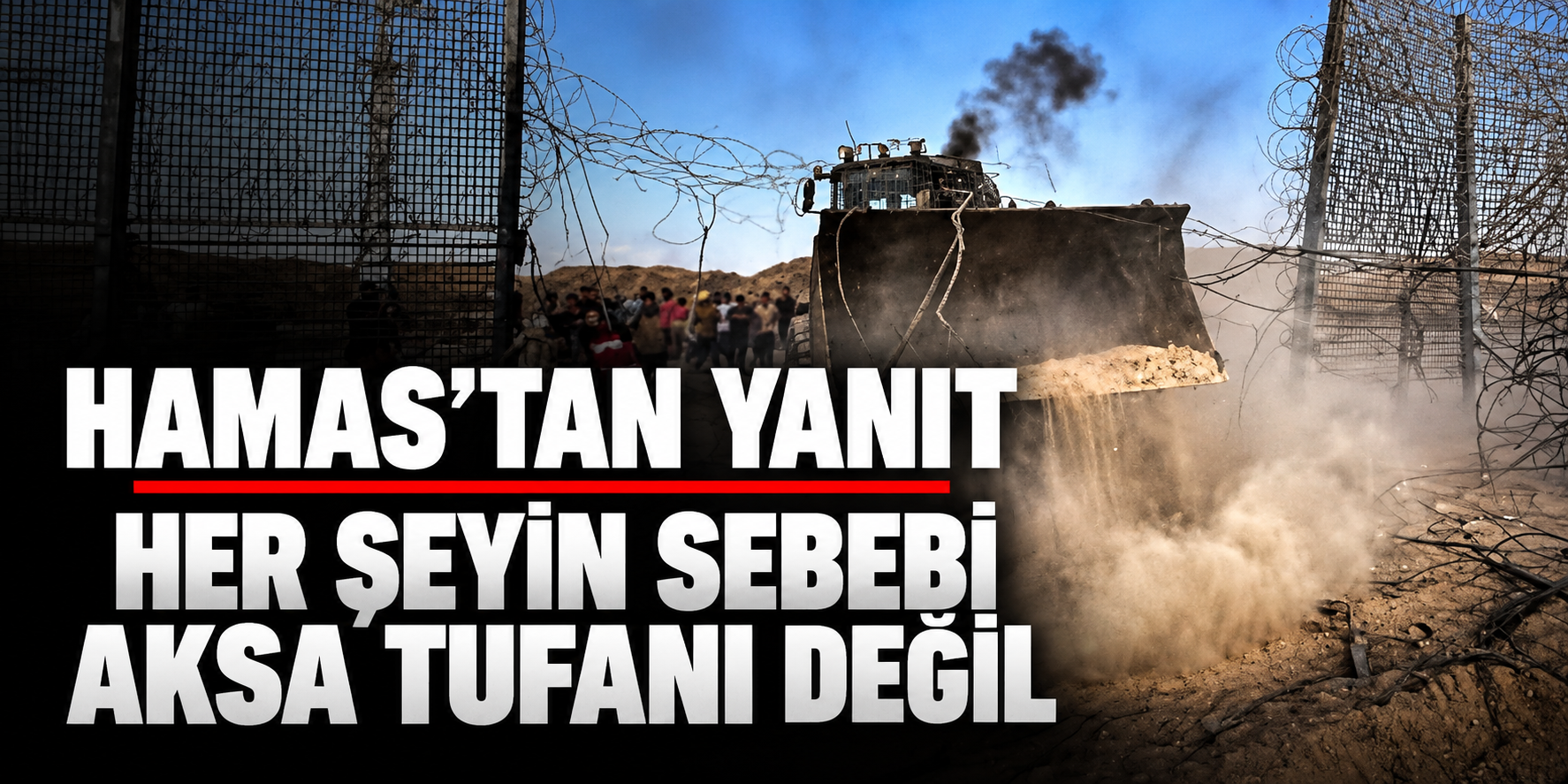 Her şeyin sebebi Aksa Tufanı iddiasına Hamas'tan yanıt.. Proje çoktan hazırlanmıştı