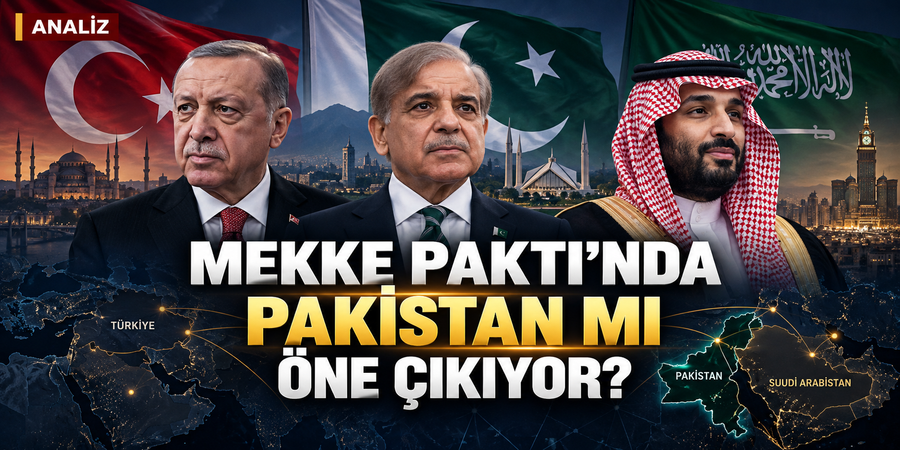 Mekke Paktı’nda Yeni İş Bölümü: Pakistan Öne Çıkıyor