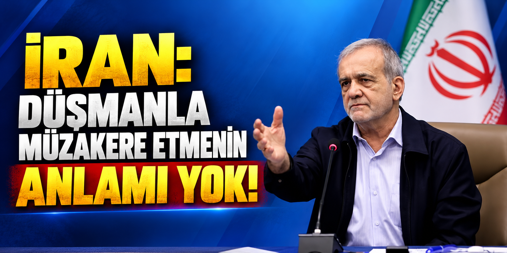 İran: Düşmanla müzakere etmenin anlamı yok!