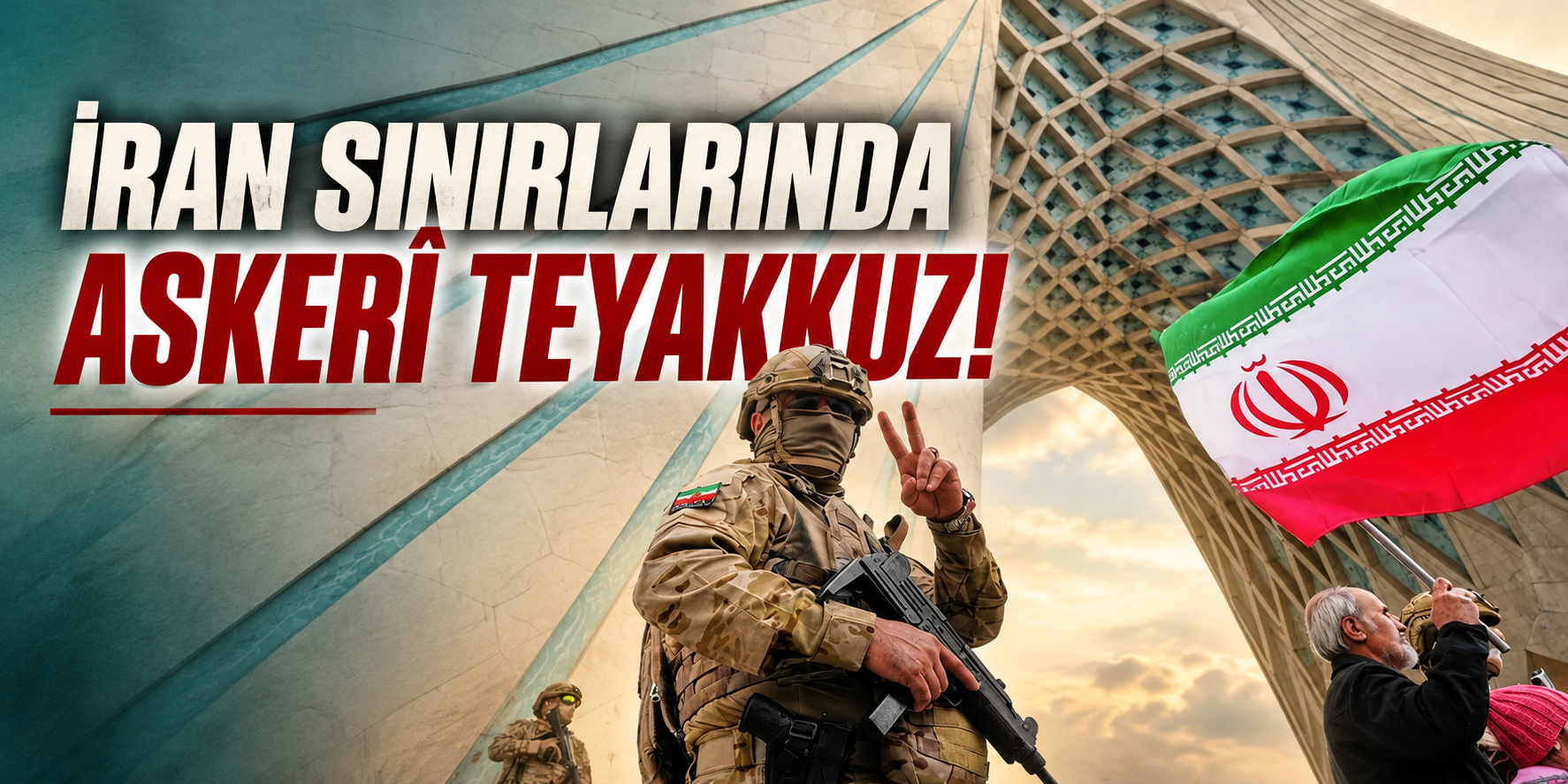 İran Ordusu Sınırlarında Alarmda: 50'den Fazla Muharip Birlik Konuşlandırıldı