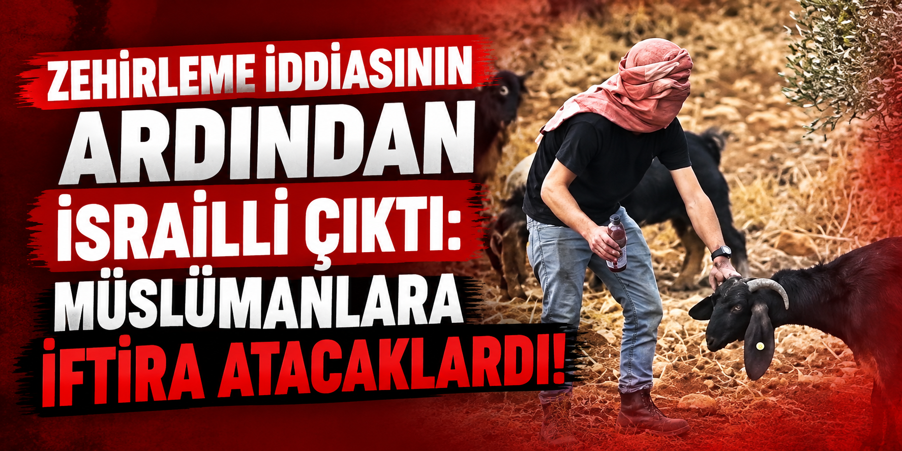 İsrail dünyaya servis etti! 'Zehirleme' iddiasının arkasından İsrailli çıktı