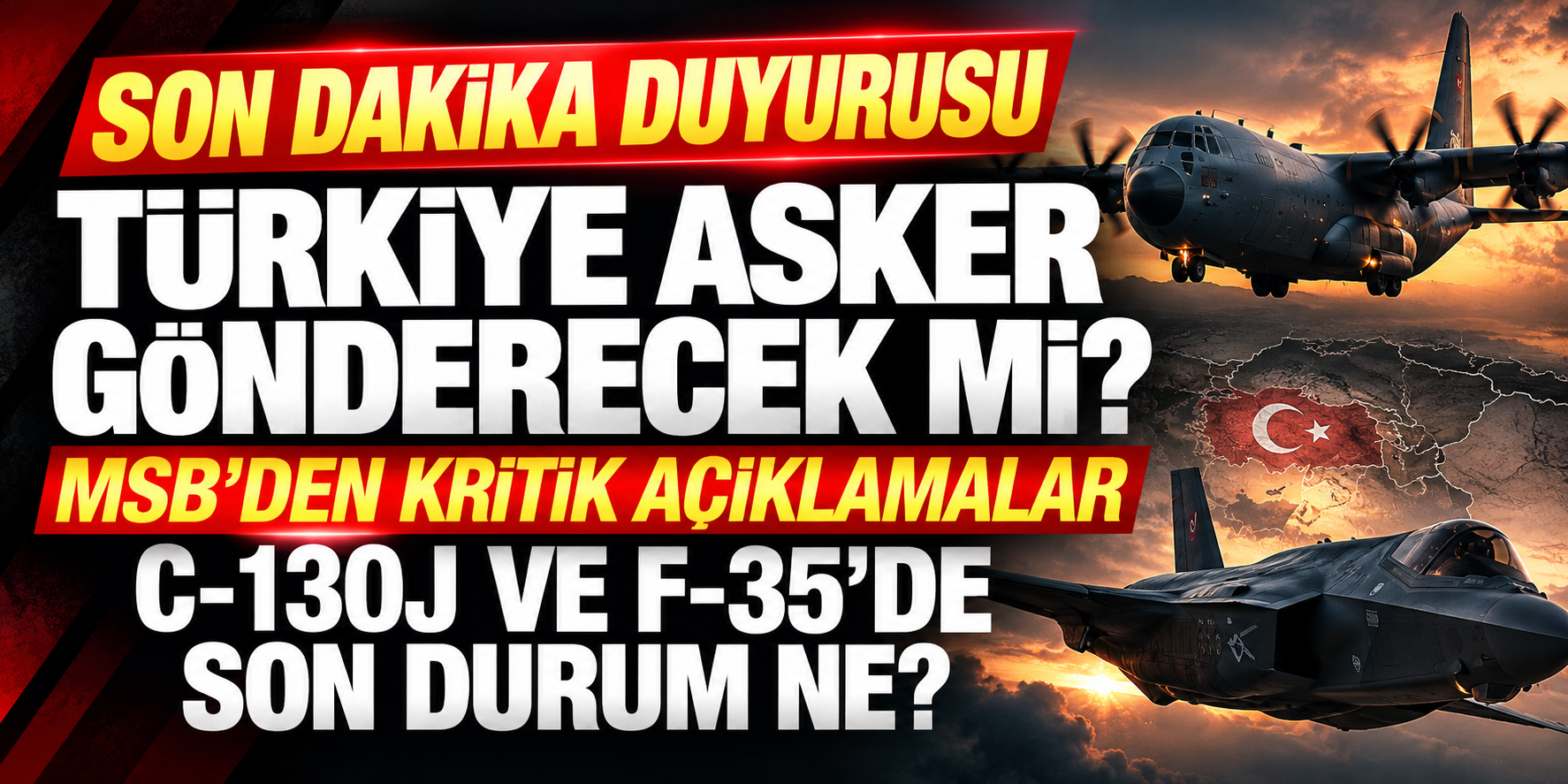 MSB'den flaş duyuru! Türkiye asker gönderecek mi?