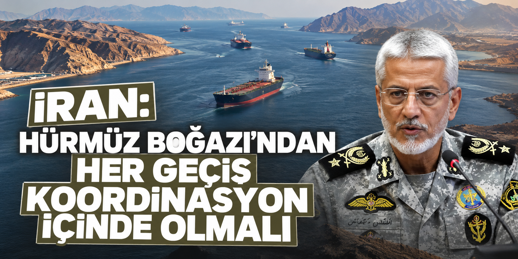 İran: Hürmüz Boğazı’ndan her geçiş koordinasyon içinde olmalı